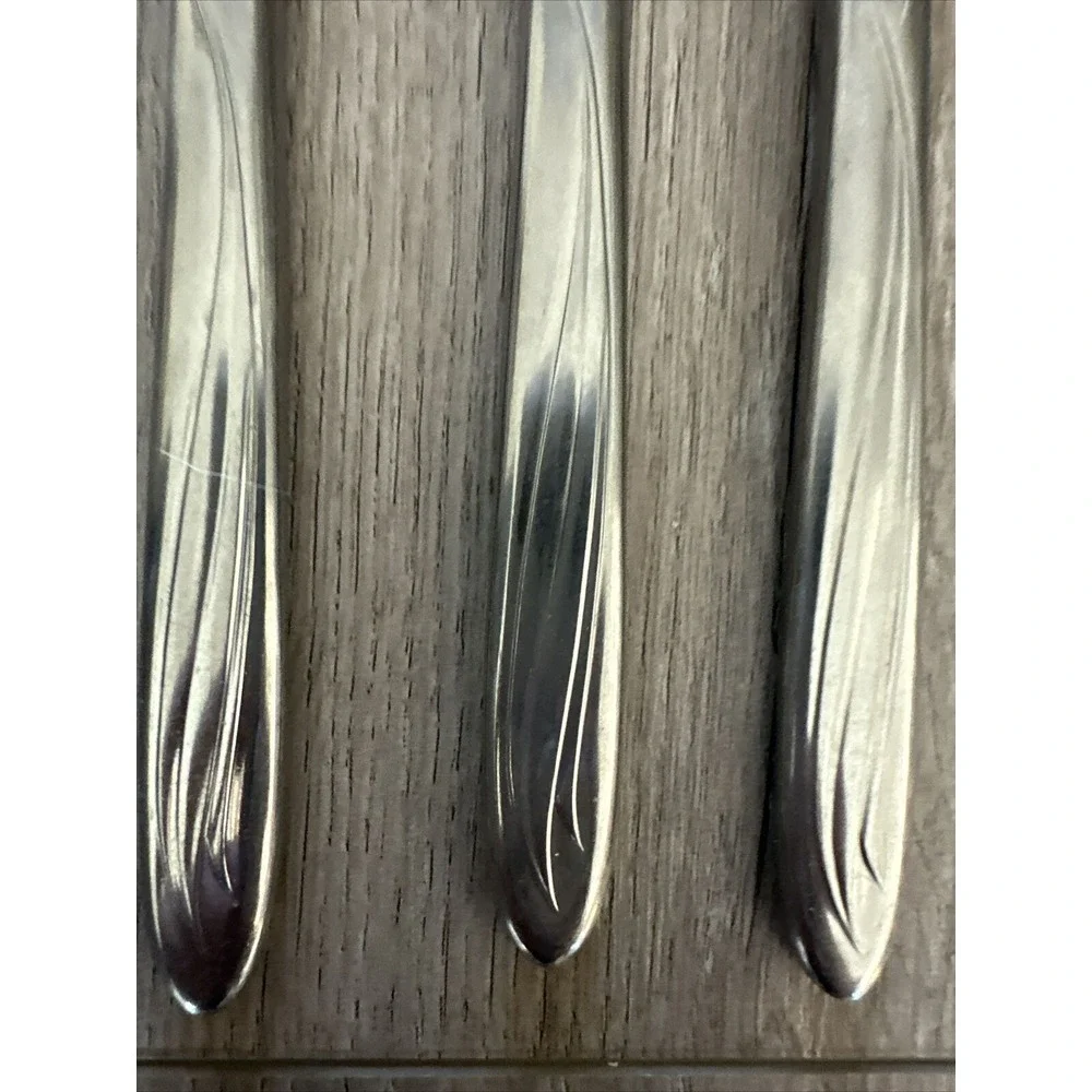 4 PCs International Silver Superior Stainless USA Dynamic Flatware Knives‎ Fork